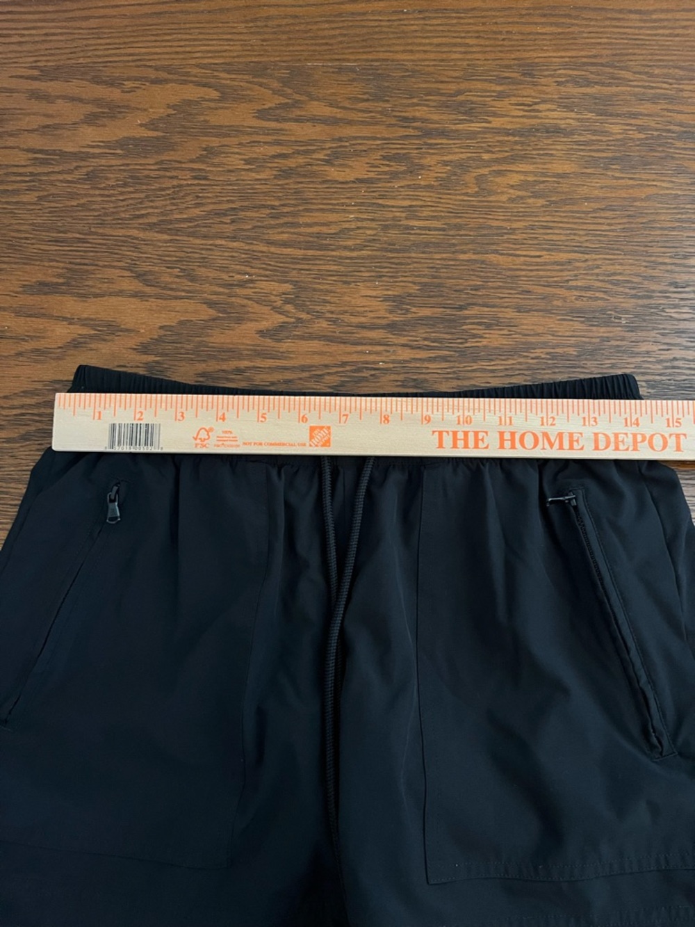 Lou & Grey Women's Black Drawstring Athletic Shorts Size Small Gym Neutral Basic - Picture 7 of 9